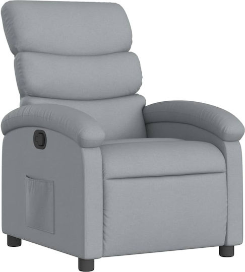 Entspannen mit Fußhocker 70x92x99.5cm Light Grey Entspannen mit Fußhocker 70x92x99.5cm Light Grey