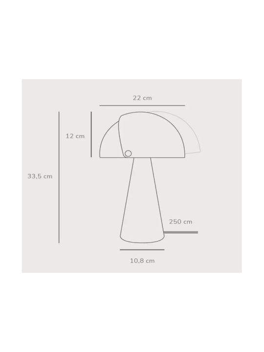 Nordlux Decorative Lamp with Socket for Bulb E27 Black