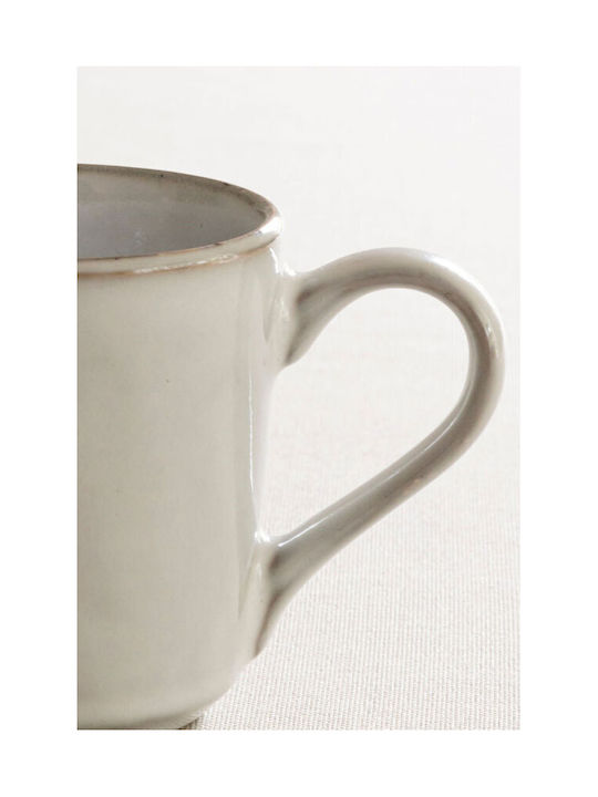 Dutch Rose Ceramic Cup Gray 250ml OR