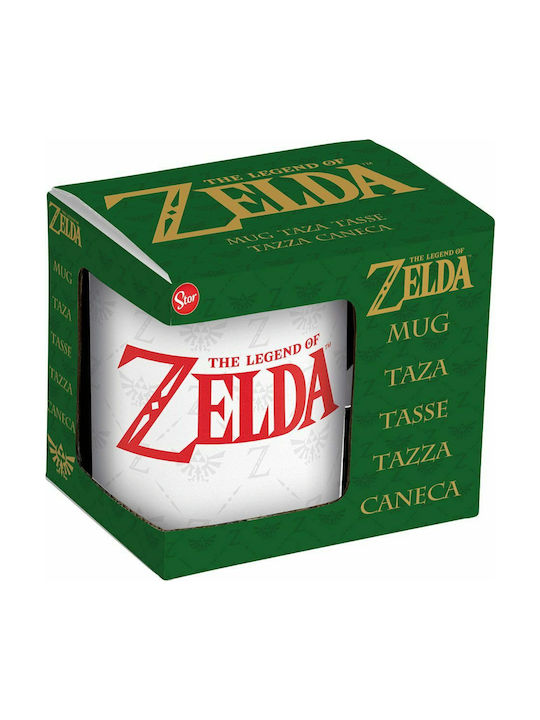 Stor Legend of Zelda Ceramic Cup White 325ml STR