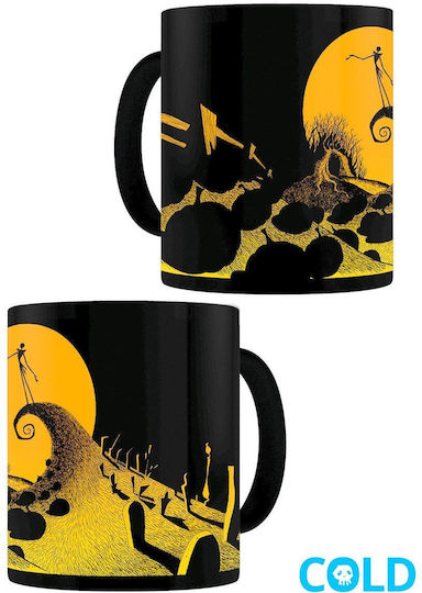 Pyramid International NBC - Nightmare Before Christmas (Graveyard Scene) Heat Changing Mug Schimbare de căldură Cană Ceramică Portocaliu SCMG24622