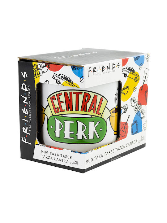 Stor Friends - Central Perk Ceramic Multicolour Mug 325ml