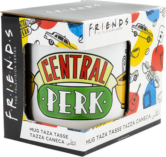 Stor Friends - Central Perk Κούπα Κεραμική Πολύχρωμη 325ml