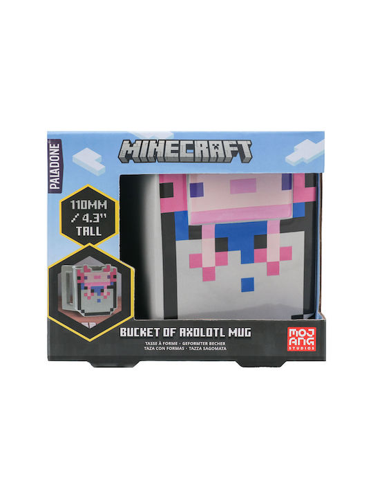Paladone Minecraft Κούπα Κεραμική Γκρι 400ml