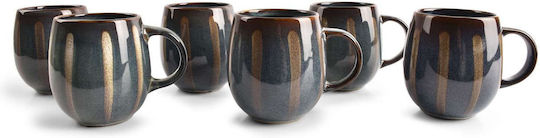 Salt & Pepper Κούπα Κεραμική Μπλε 350ml Salt & Pepper Κούπα Κεραμική Μπλε 350ml