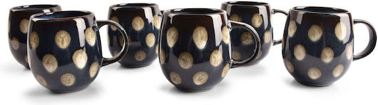 Salt & Pepper Κούπα Κεραμική Μπλε 350ml Salt & Pepper Κούπα Κεραμική Μπλε 350ml