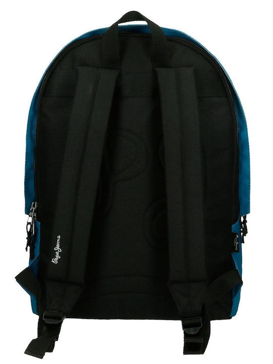 Pepe Jeans Aris Schulranzen Rucksack Junior High-High School Blau