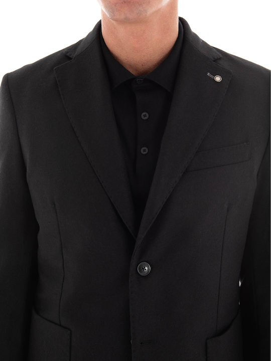 Paul Miranda Men's Suit Jacket Black