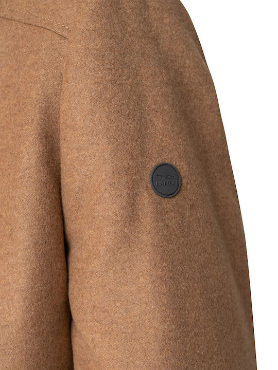 Herren Mantel Camel.