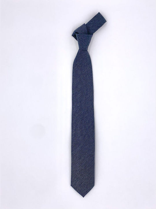 Pako Lorente Men's Tie Monochrome Blue