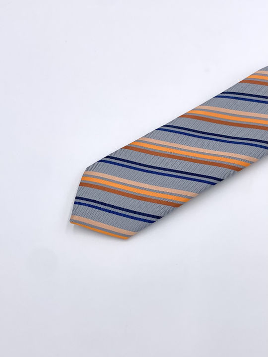 Pako Lorente Men's Tie Synthetic Monochrome in Gray Color