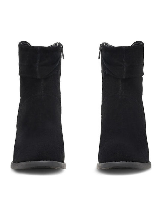 Damen Chelsea Stiefeletten Schwarz