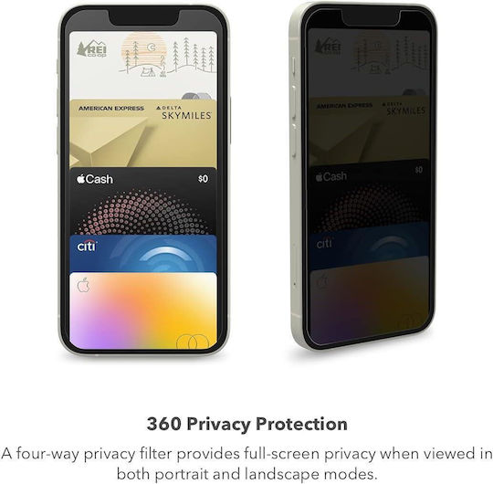 Zagg Invisibleshield Privacy Full Face Tempered Glass (iPhone 14 Pro)