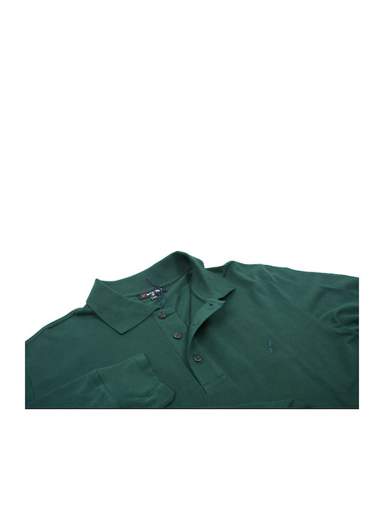 Polo Langarmbluse Green
