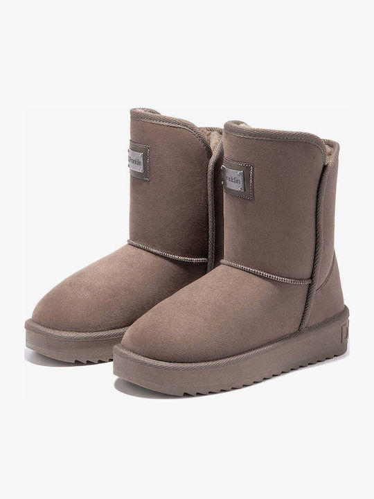 Nordic Women's Ankle Boots Brown