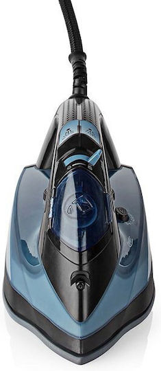 Nedis Steam Iron 2600W with Ceramic Plate and Continuous Steam Supply 25g/min