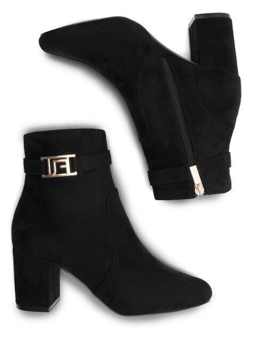 Damen Chelsea Stiefeletten Schwarz