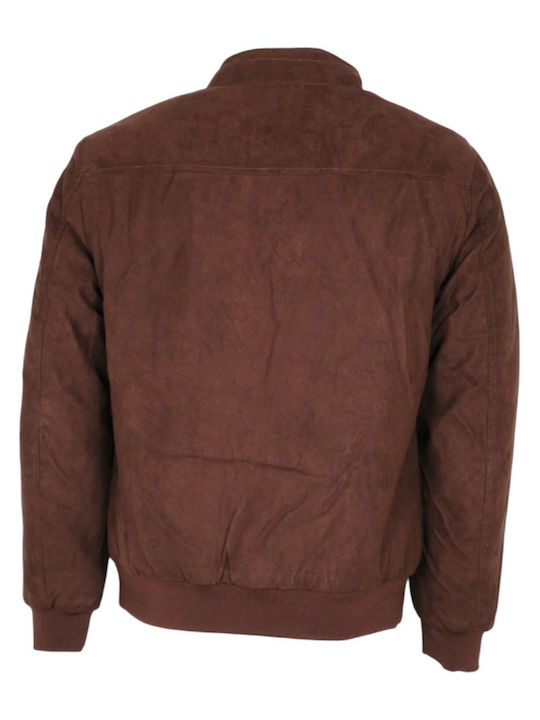 New York Tailors Men's Winter Bomber Jacket CAFE