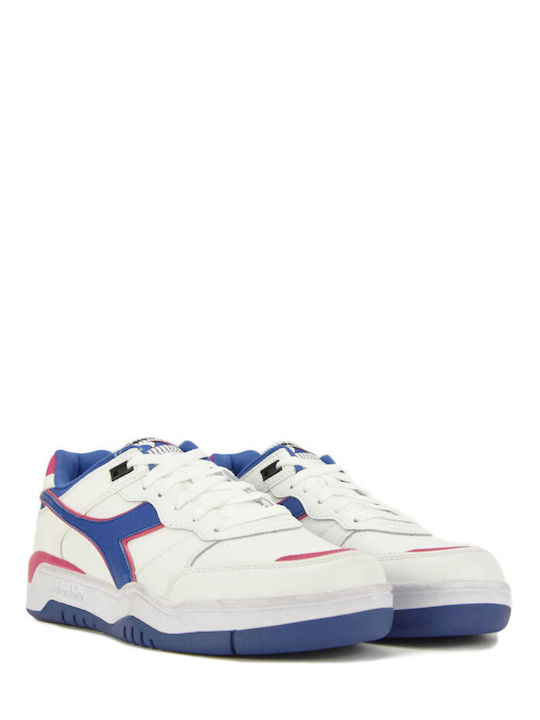 Diadora Icona Sneakers White / Blue Limonges