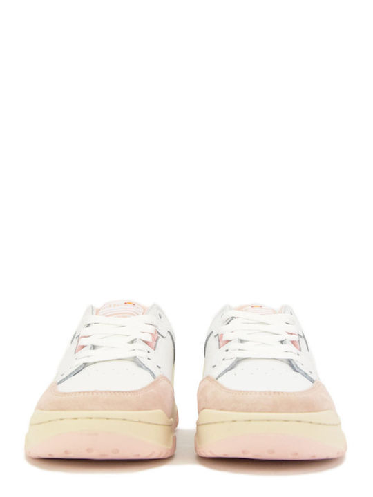 Cupsole Damen Sneakers White / Light Pink