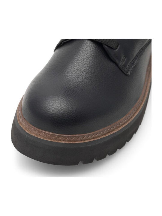 Damen Chelsea Stiefeletten Schwarz