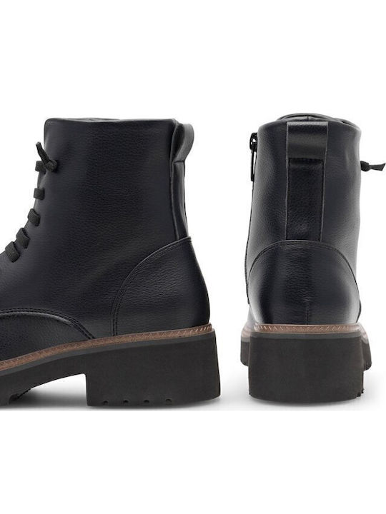 Damen Chelsea Stiefeletten Schwarz