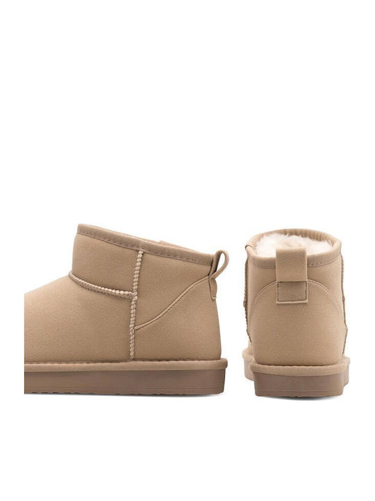 Damenstiefel Beige