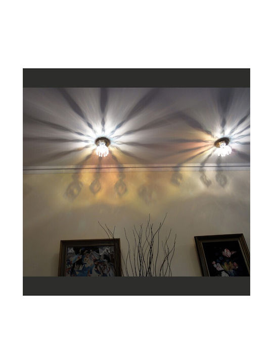 DITS Lighting Κρυστάλλινο Χωνευτό Σποτ 2x2εκ. 1τμχ DITS Lighting Κρυστάλλινο Χωνευτό Σποτ 2x2εκ. 1τμχ