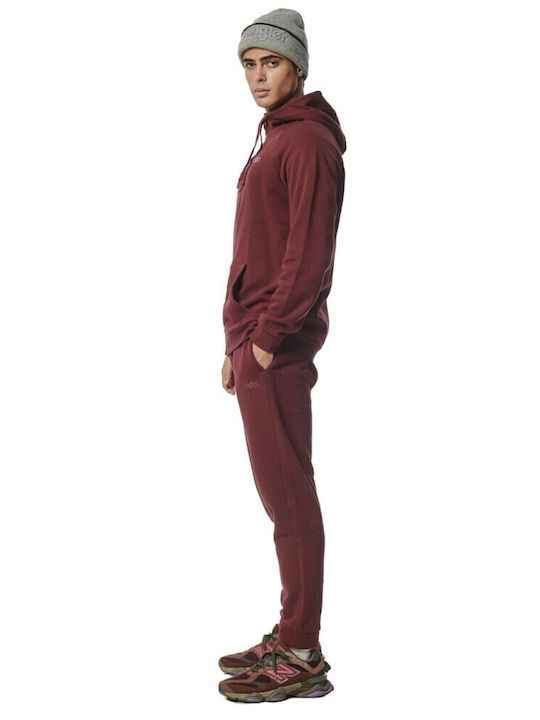 Παντελόνι Φόρμας με Λάστιχο Burgundy