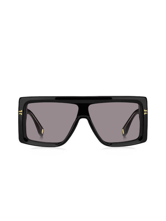 Marc Jacobs Sonnenbrillen mit Schwarz Rahmen und Gray Verlaufsfarbe Linse MJ1061/S 807KI