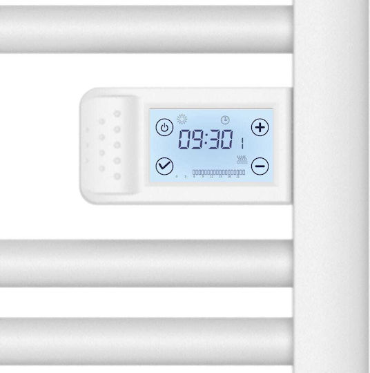 Warmtec Varilla Electric Towel Rail 500W 96x53cm White