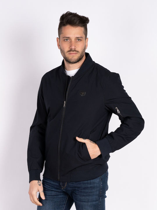 Frank Tailor ZF21 Men's Bomber Jacket Black