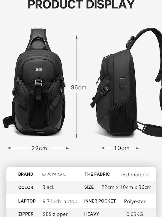 Men's Bag Sling Black