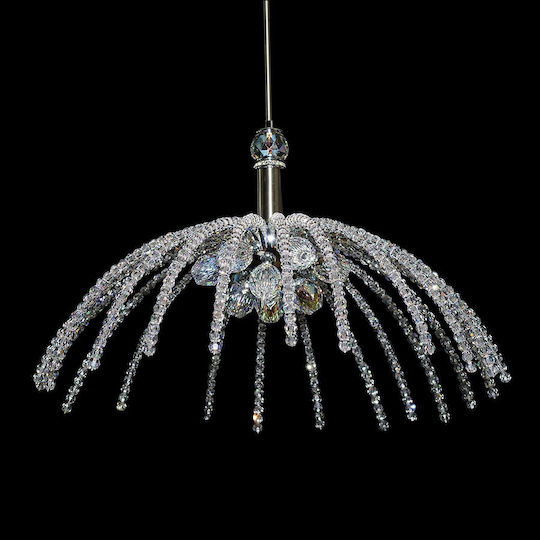 DITS Lighting Lumini Suspendate Auriu Cu Cristale