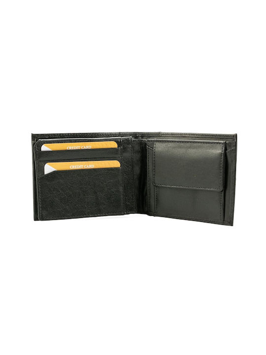 Men's Leather Wallet Black