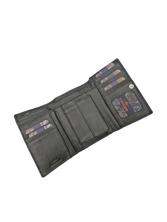 Leather Women's Wallet Classic Black
