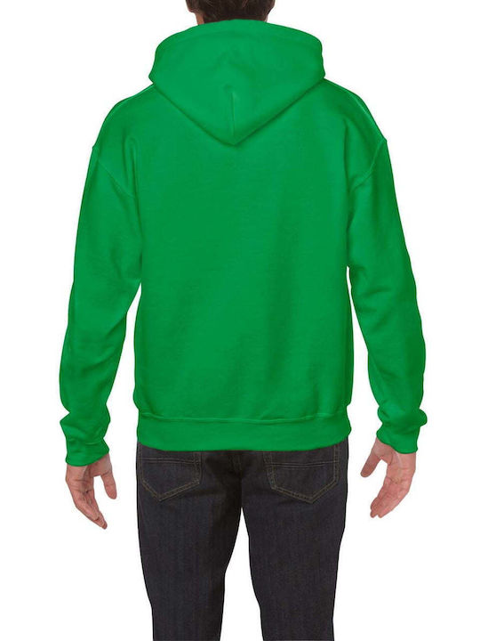 Gildan Heavy Blend Men's Long Sleeve Promotional Sweatshirt Irish Green