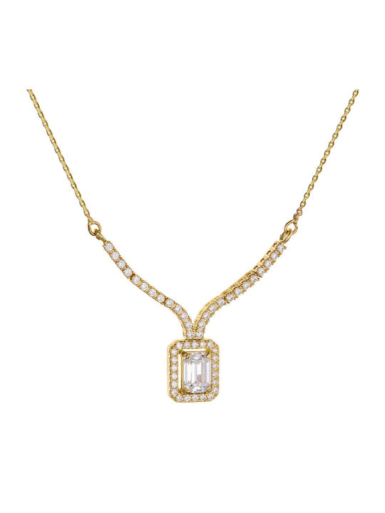 Ioannis Κόσμημα Gold Set Bracelet & Necklace with Stones 14K