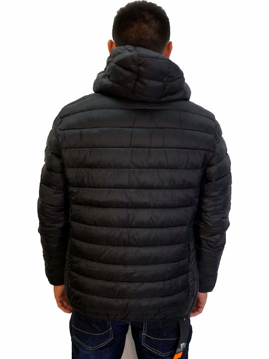 1969 Winter Jacke Bomber Schwarz