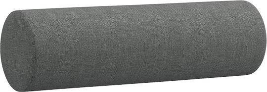Living Room Furniture Set 3-Seater & 2-Seater & Stool Gray