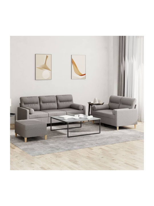 Σετ Σαλονιού 3-Sitzer & 2-Sitzer & Hocker