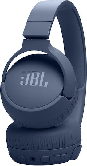JBL Live 670NC Wireless / Wired On Ear Headphones with 65 hours of Operation and Quick Charge Blue