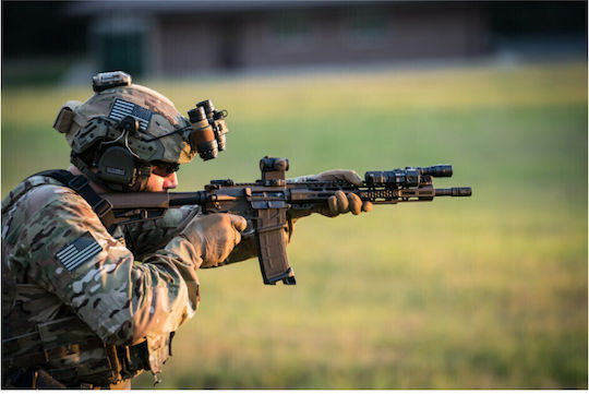 Mechanix Wear Military Gloves in Brown color