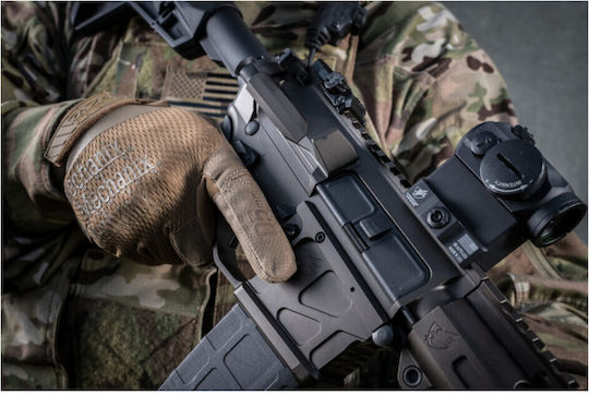 Mechanix Wear Military Gloves in Brown color