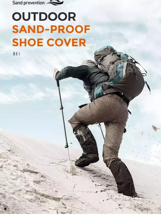 Naturehike Men's Waterproof Riding Shoe Gaiters Black