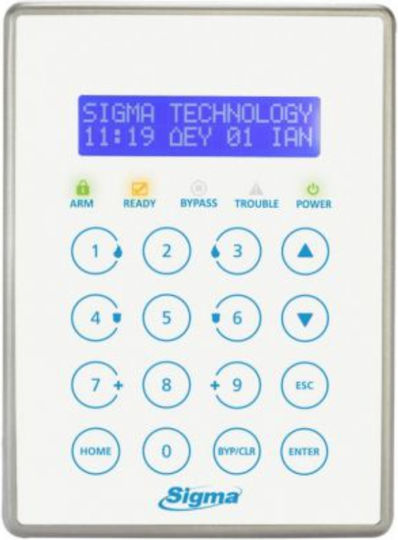 Sigma Security Apollo Alarm Control System 16-Zone and APOLLO PLUS Touch Keypad
