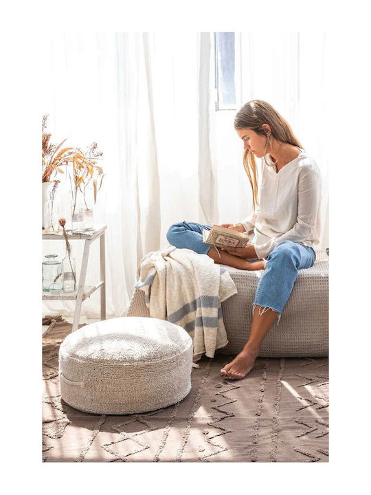 Bean Bag Chair Bolster Waterproof Chill Natural 20x20x50cm