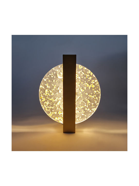 Keskor Leuchte Wand mit Integrierter LED Gold 20x4.5x25cm