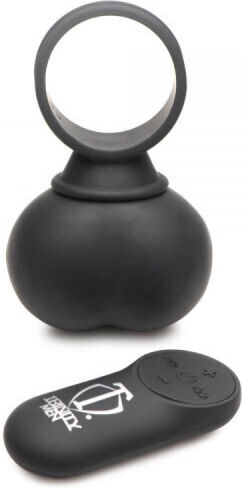 Satisfyer Trinity Men Inel Vibrant Pentru Penis Din Silicon Negru SSC139699