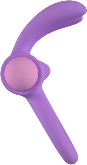 Party Color Toys Vibrating Ring Cock Silicone Purple